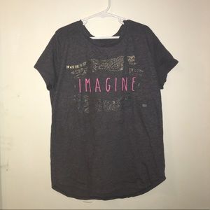 Girls size 14. Old navy. Imagine T-shirt.